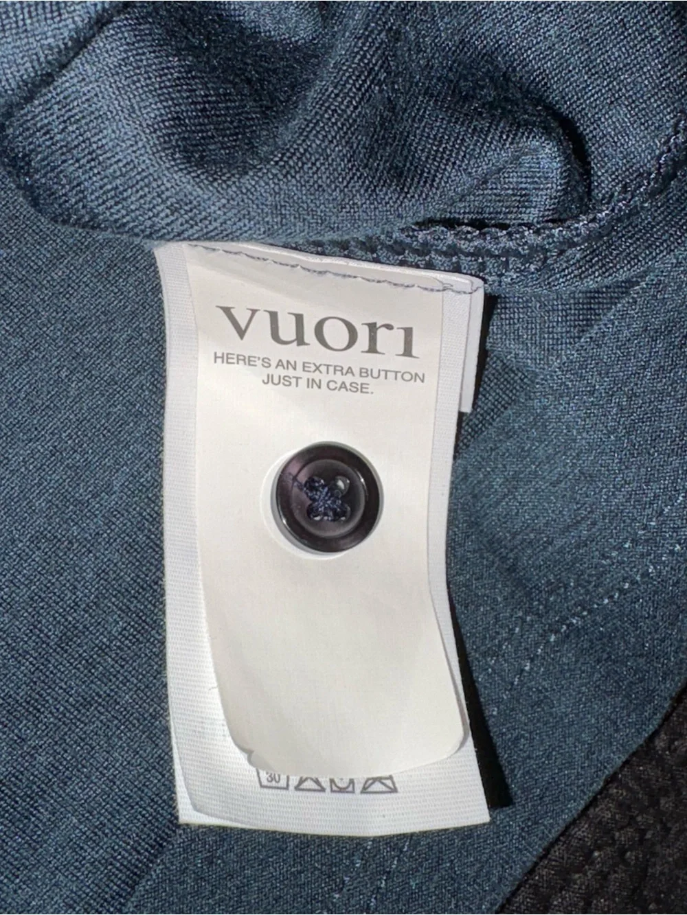Vuori Men's Blue Polo Size Small - Picture 2 of 5